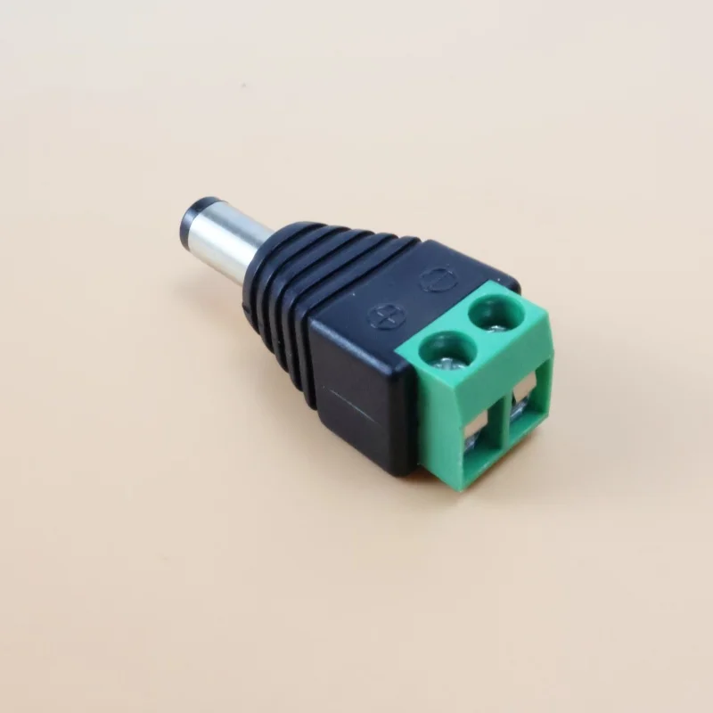 DC Terminal Connector 2pin DC Power Adapter 5.5mm X 2.5mm Plug Male to Female Jack Connector Plug For LED Strip CCTV Came - view 4