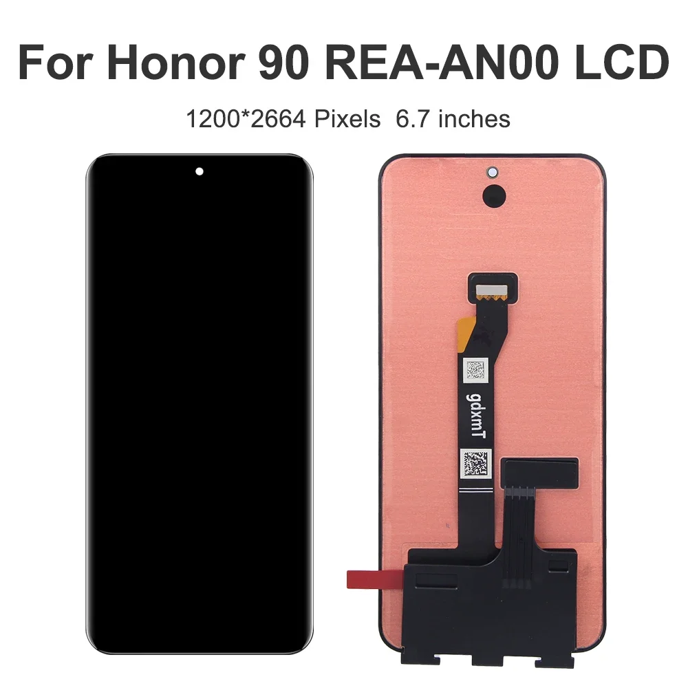 For HUAWEI Honor 90 6.7\'\'For Honor90 REA-AN00 REA-NX9 LCD Display Touch Screen Digitizer Assembly Replacement