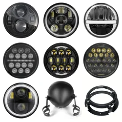 niversal Car Motorcycle 5.75 Inch LED Headlight For Harley Indian Yamaha Honda Triumph iii 5 3/4