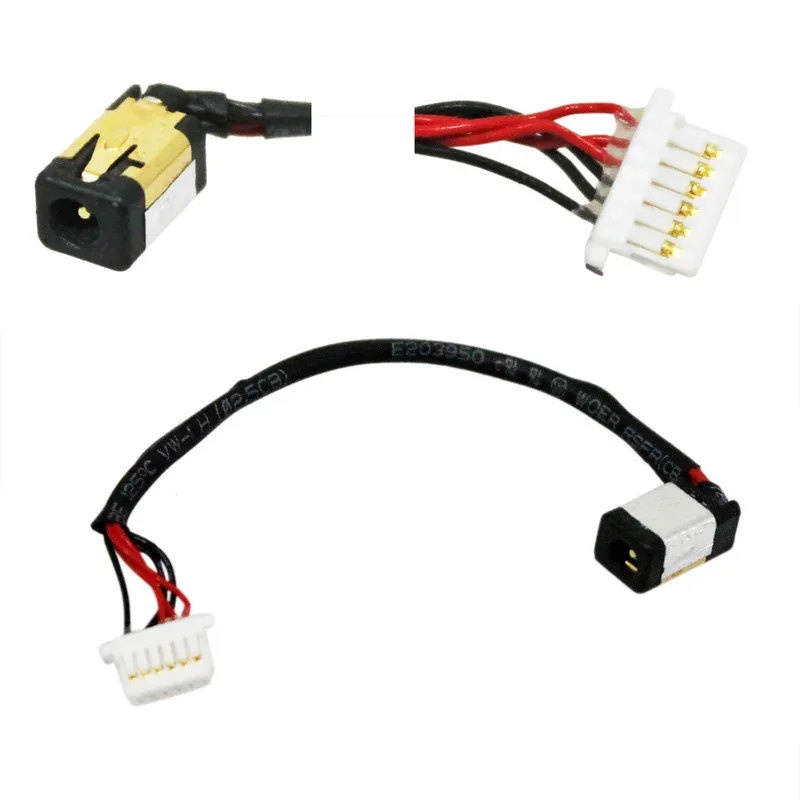 Novo original para samsung ativ book 9 lite NP915S3G-KD1BR dc jack com cabo NP915S3G-KD1