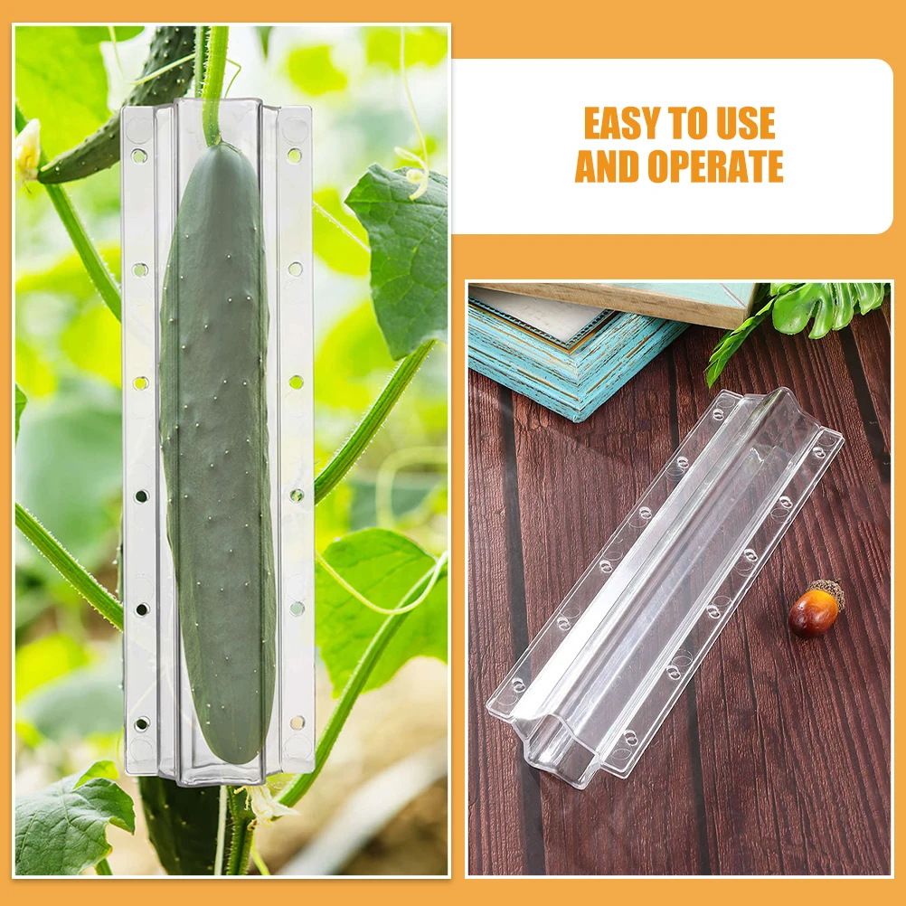 

Five-pointed Star Cucumber Mold Fruit Shaping Garden Shape Fruits Tool Vegetable Molds Acrylic