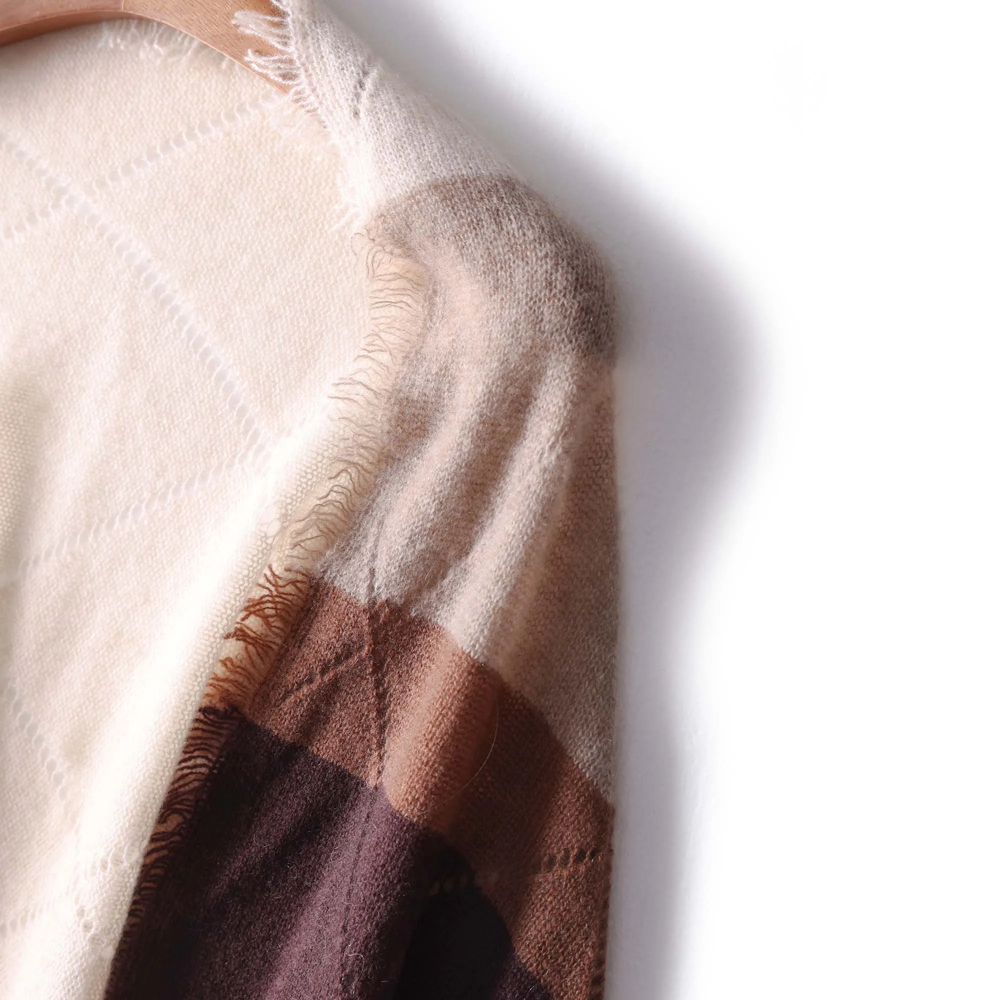KOIJINSKY New 100% Cashmere 105cm*40cm Women\'s Knitted Scarf Autumn Soft Solid Scarf Winter Warm Solid Men\'s Scarf