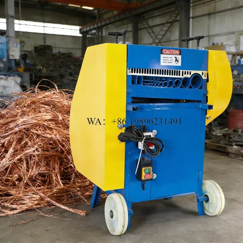 Wmwmnu for F50-1 Industrial Wire Stripper Customizable Plugs Compact Portable 1-50mm Cables CE Certificated Wire Stripping