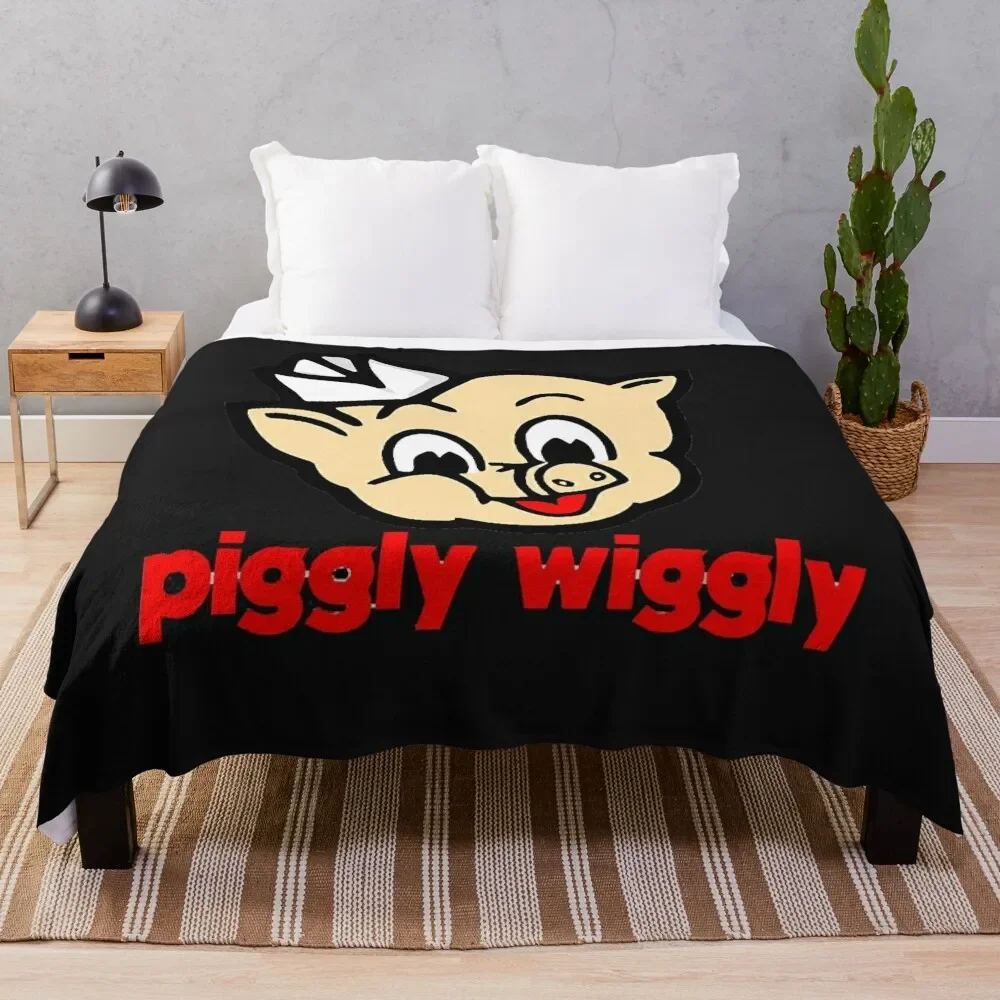 

Piggly Wiggly Classic T-Shirt Throw Blanket Stuffeds Sofa Blankets