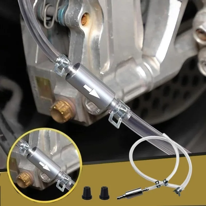 

1-10PCSUniversal Motorcycle Fuel HoseOil ExtractorTool Hydraulic Brake Bleeder Hose Caliper Drain GuideTube Automotive Accessory