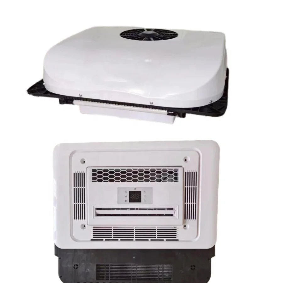 سقف صغير للنوم على السطح 24 فولت تيار مستمر 12 فولت 12 فولت مكيف هواء لوقوف الشاحنة لمقصورة الشاحنة #2