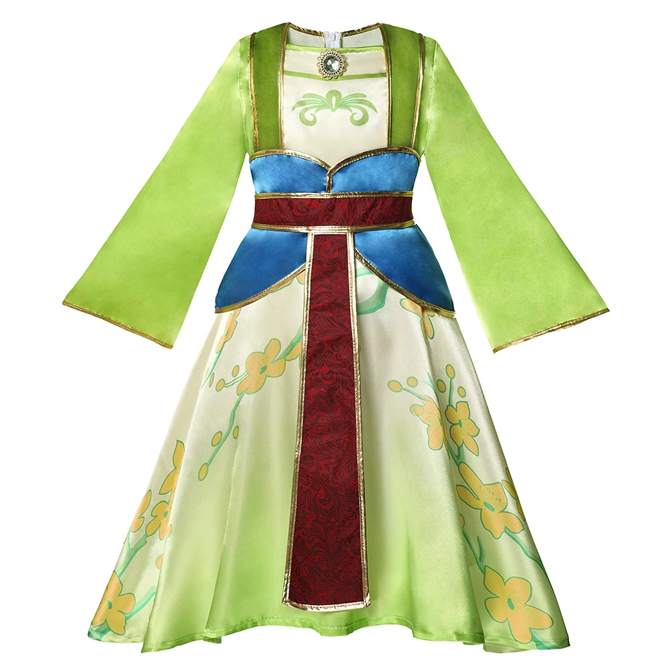 Disney Mulan Princess Dress Up abiti bambini New Movie costumi Cosplay bambini Halloween Birthday Party Performance Outfits