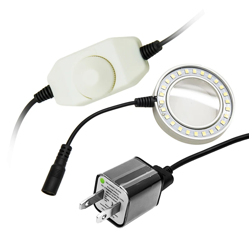 

Ultrathin 26 LED Adjustable Ring Light illuminator Lamp For STEREO ZOOM Microscope USB Plug