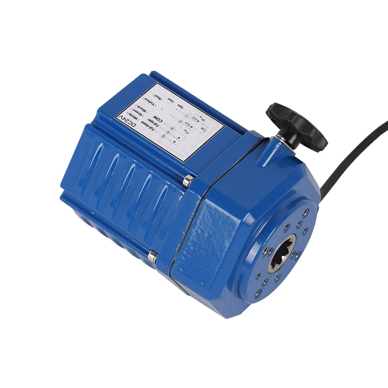 Intelligent Low Torque Actuators 30Nm AC110V 220V DC12-36V 90 Degree Electric Valve Actuator