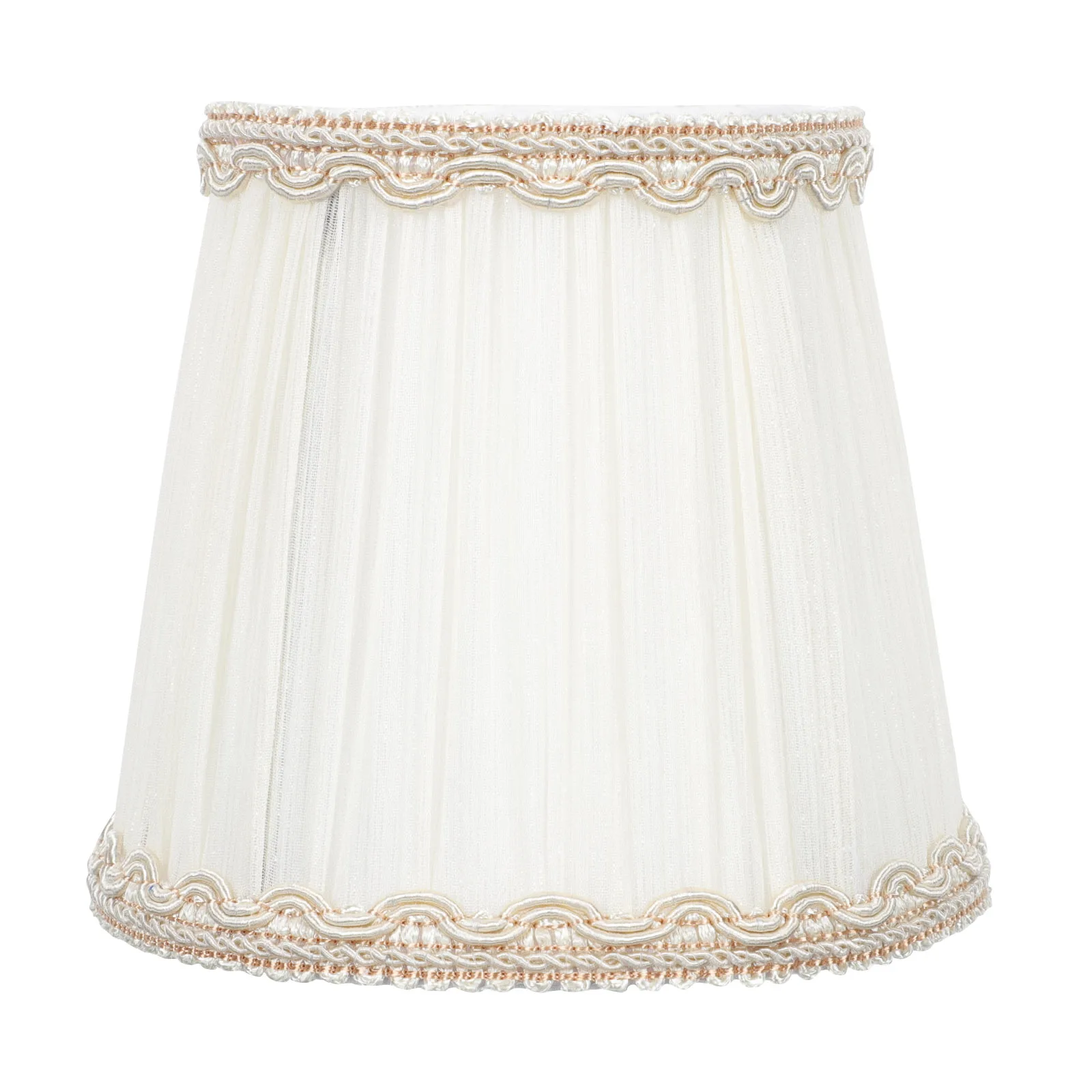 

Fabric Lampshade for Table Lamp Vintage Cloth Shade Cover Desktop Pendant Light Home Decor Lampshades Accessories Warm Lighting