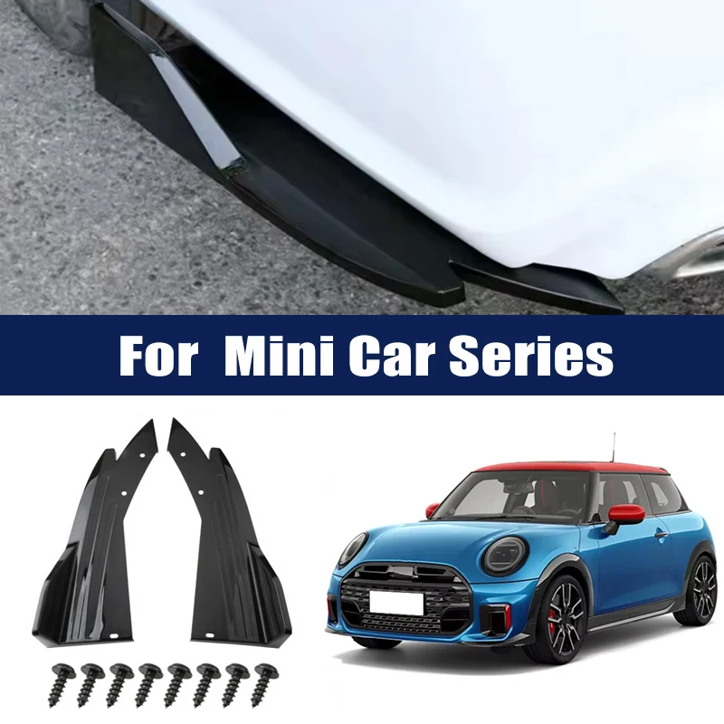 

Rear Bumper Lip Diffuser Splitter Canard Protector Front Spoiler Body Kit For MINI Cooper One Clubman Countryman Cabrio JCW