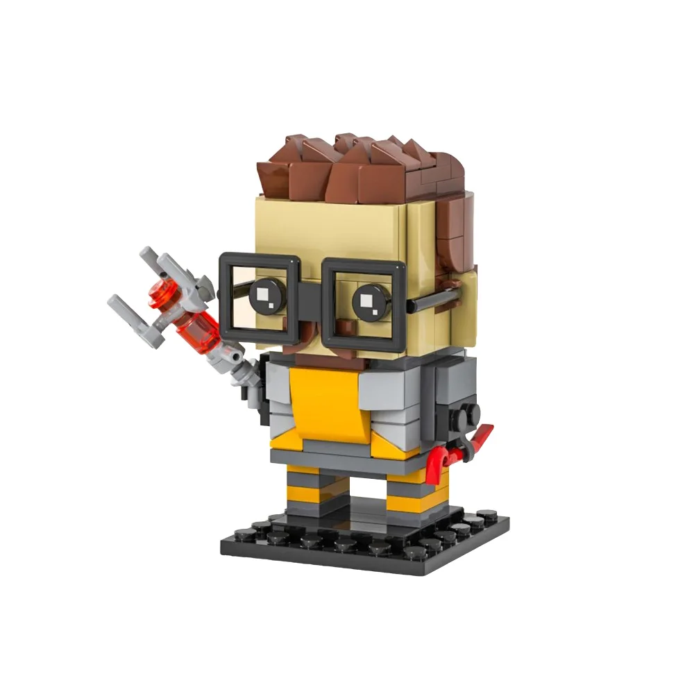 Gobricks MOC Half-Life 2 Gordon Freeman Building Blocks Model Gordon Freeman Action Figures DIY Bricks Assemble Toys Kids Gifts