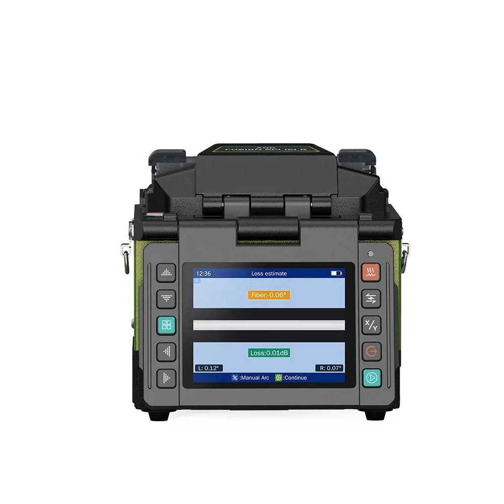 EX39 جهاز ربط الألياف متعدد اللغات 6S أربعة محركات محاذاة الأساسية الألياف البصرية FTTH ARC آلة ربط الألياف المتعددة