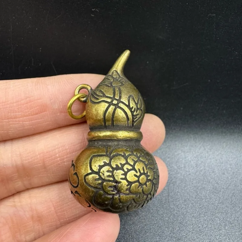 Brass Car Key Accessories Hollow Hoist Keychain Pendant Hoist Pendant Jewelry