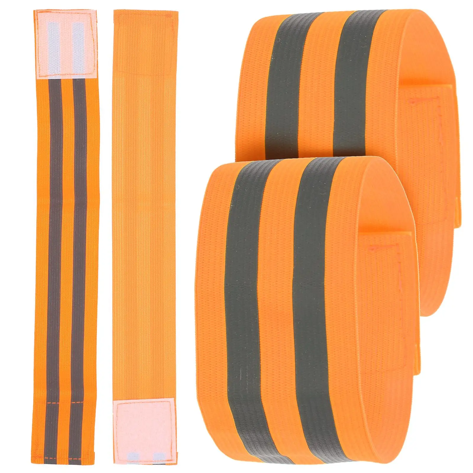 

Reflective Wristbands High Visibility Armbands for Running Cycling Walking Night Safety Straps Outdoor Fitness Bands Sports