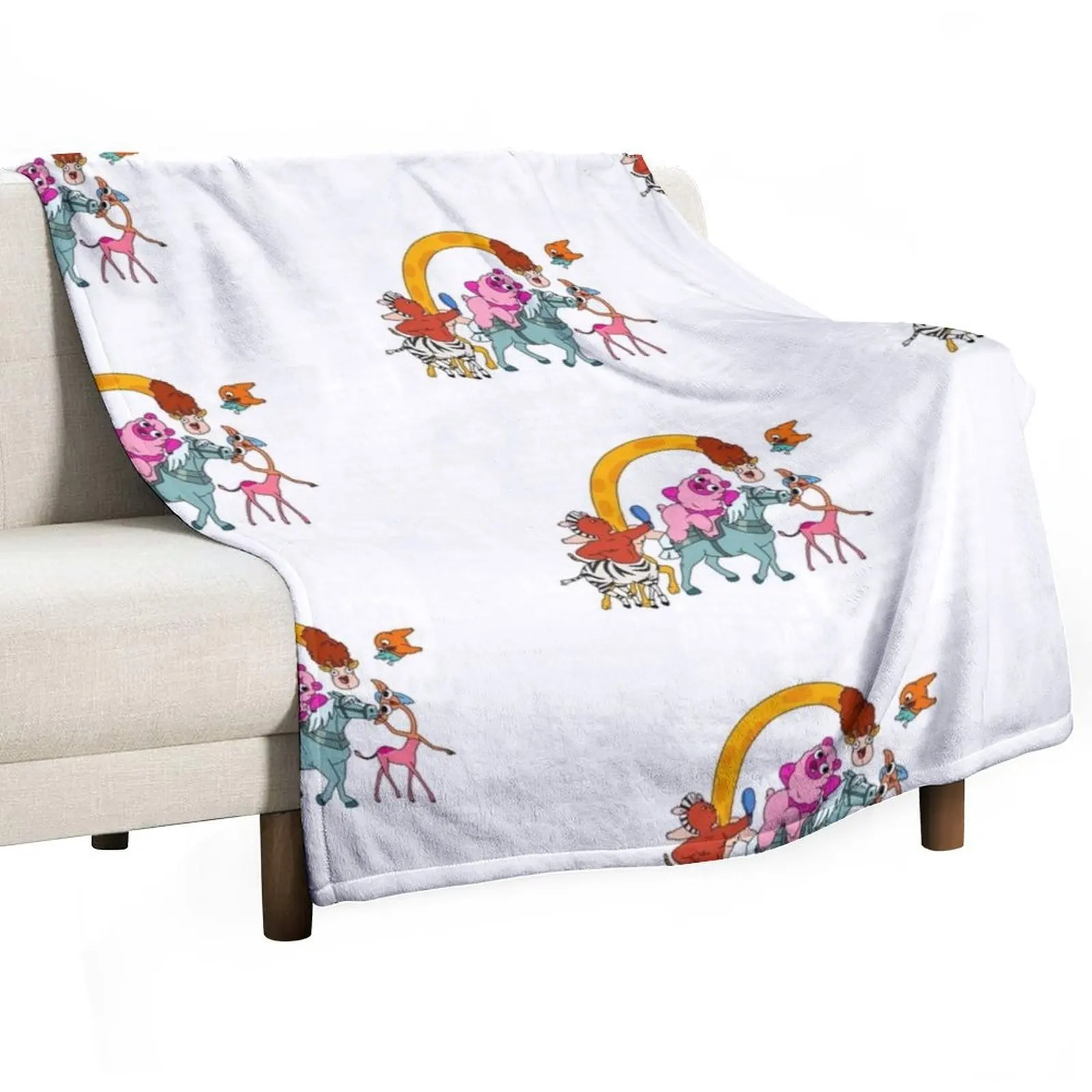 

The Herd Throw Blanket For Decorative Sofa Hair Blankets