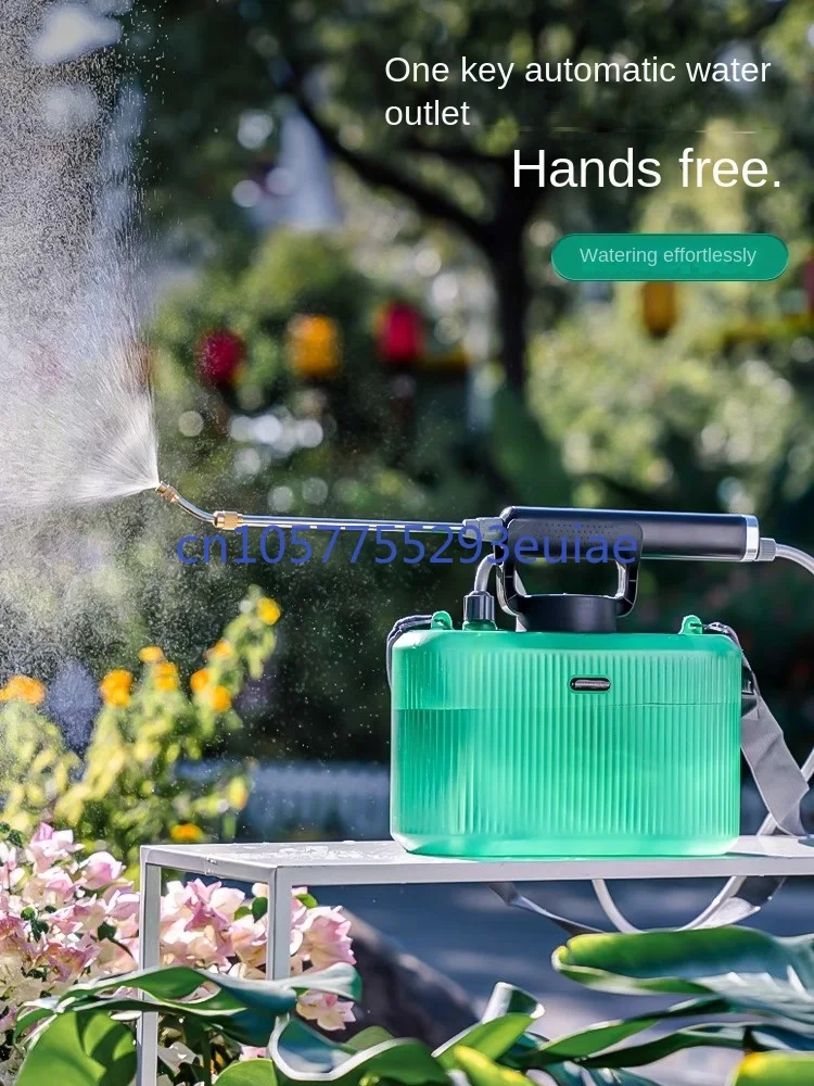 Electric watering can, sprayer, watering kettle, flower watering artifact, household disinfection spraying machine,