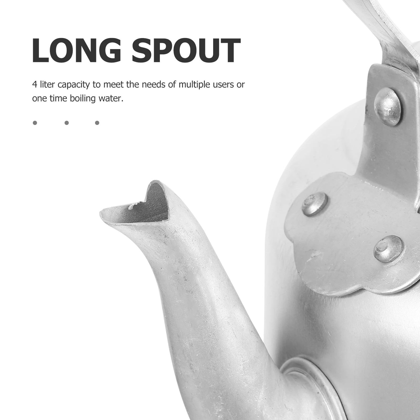 

Aluminum Tea Kettle Stovetop Whistling Water Boiler Kitchen Home Supplies Daily Use Tea Kettle for Stove Top