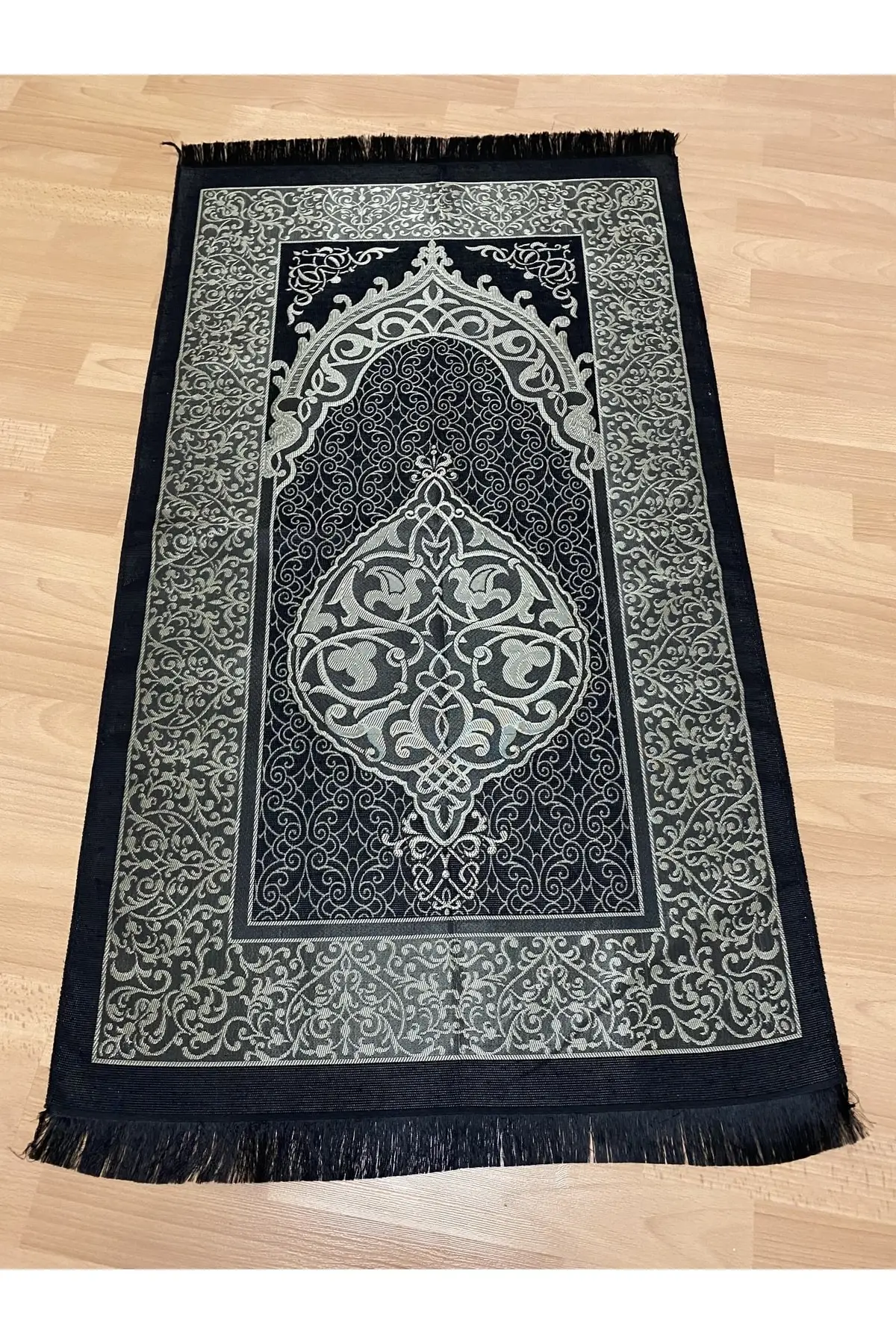 DOLBOVI dowry gift box black prayer Rug set luxury taffeta prayer Rug Rug