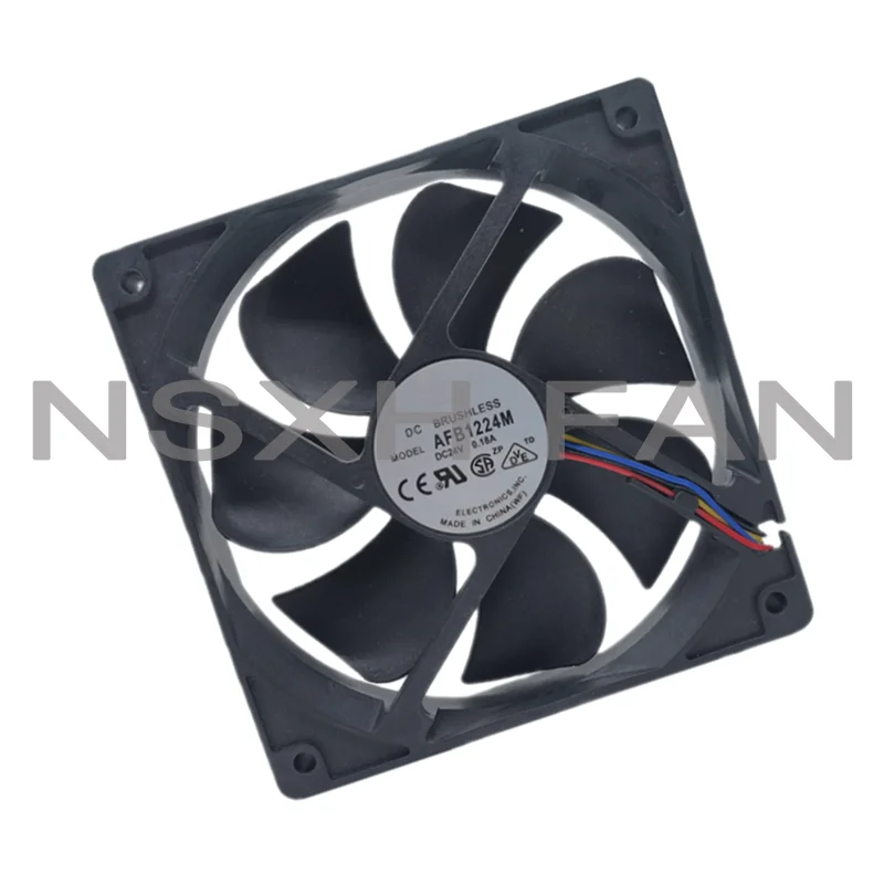 New AFB1224M 24V 0.18a 12025 12cm Inverter Industrial Computer Cooling Fan