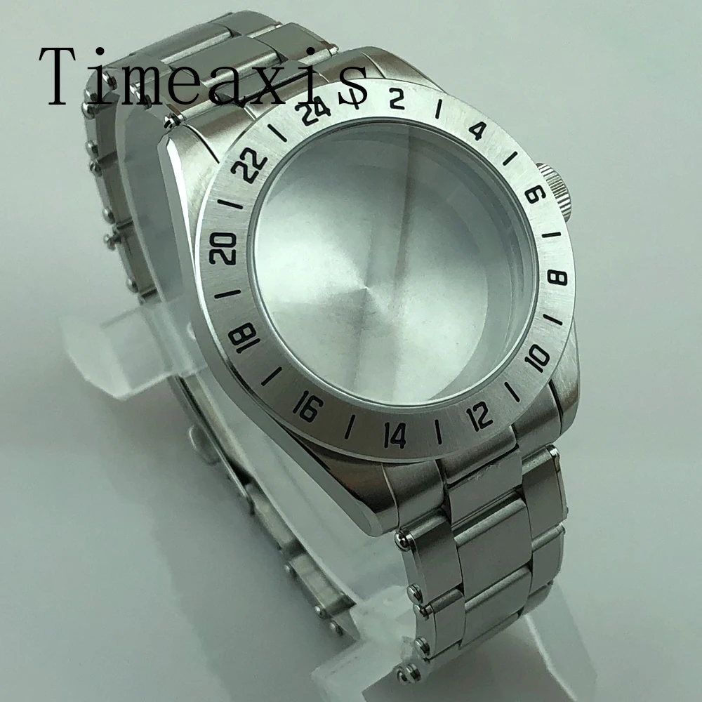 

Корпус Timeaxis 39 мм из нержавеющей стали с сапфировым стеклом, совместимый с механизмами NH35/NH36, запчасти для часов