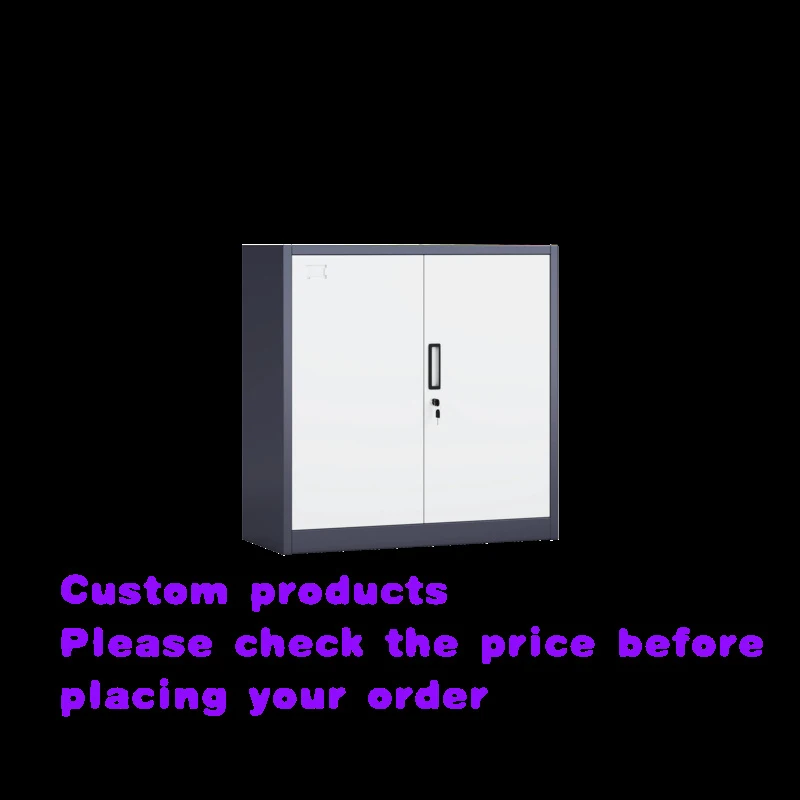 custom.Two-Door Steel Storage Cabinet with Lockable Swing Office or Home