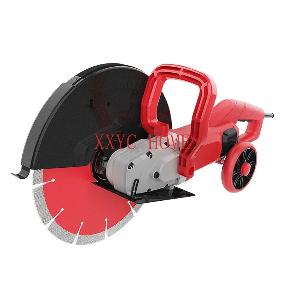 Wall Slotting Machine Concrete water-cooled dust-free portable Large single slot High power road stone Cutting Machine saw 220V