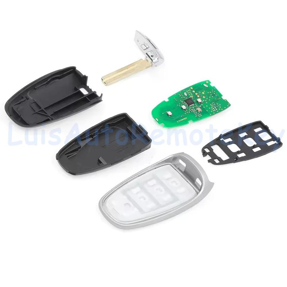 3 أزرار بدون مفتاح الذهاب الذكية مفتاح السيارة عن بعد فوب 433 ميجا هرتز ID47 رقاقة لشركة هيونداي سانتا في 2022 2023 2024 P/N: 95440-S1500 ، 95440-S1600 #5