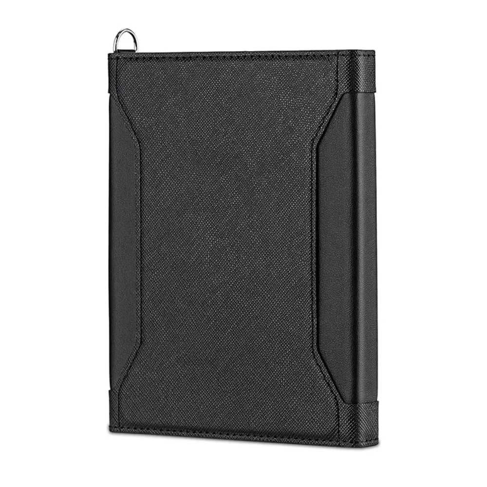 Portable Foldable Passport Wallet PU Leather Lightweight Leather Passport Holder Airplane Ticket Protector Coin Purse