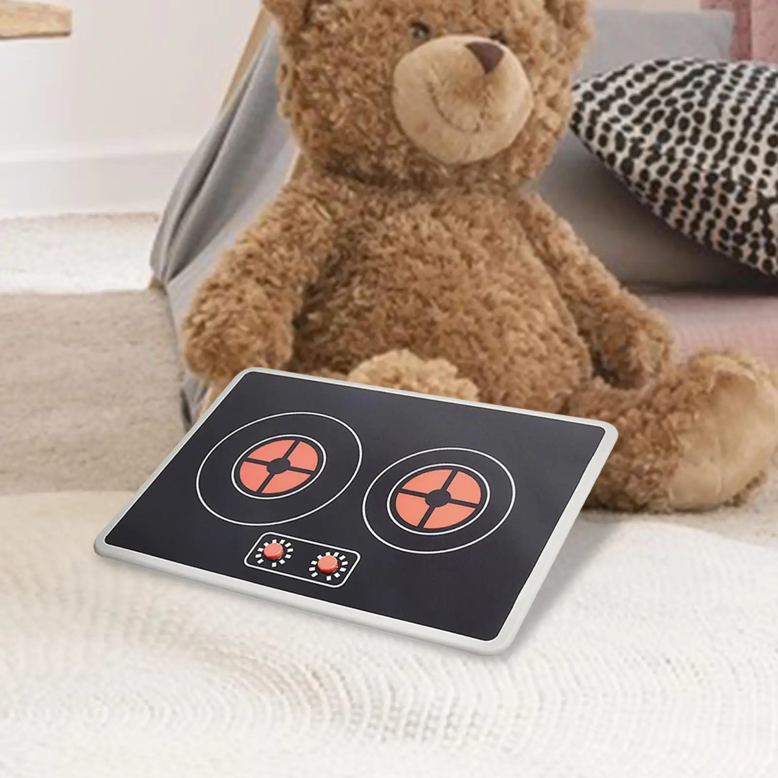 Jouet de cuisine pour enfants, poêle réaliste avec son et lumière, acrylique interactif, jeu de simulation, jouets d'apprentissage pour enfants, filles et garçons