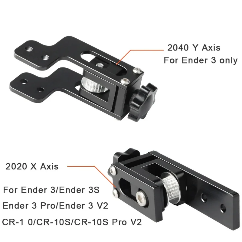 

2020 X Axis V-Slot Profile 2040 Y Synchronous Belt Stretch Straighten Tensioner For Creality Ender 3 CR-10 3D Printer Parts