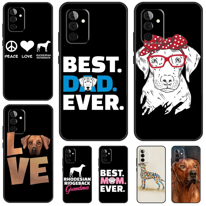 Rhodesian Ridgeback Dog Cover For Samsung Galaxy A53 A33 A23 A52 A32 A22 A12 A51 A71 A15 A25 A13 A14 A34 A54 Case