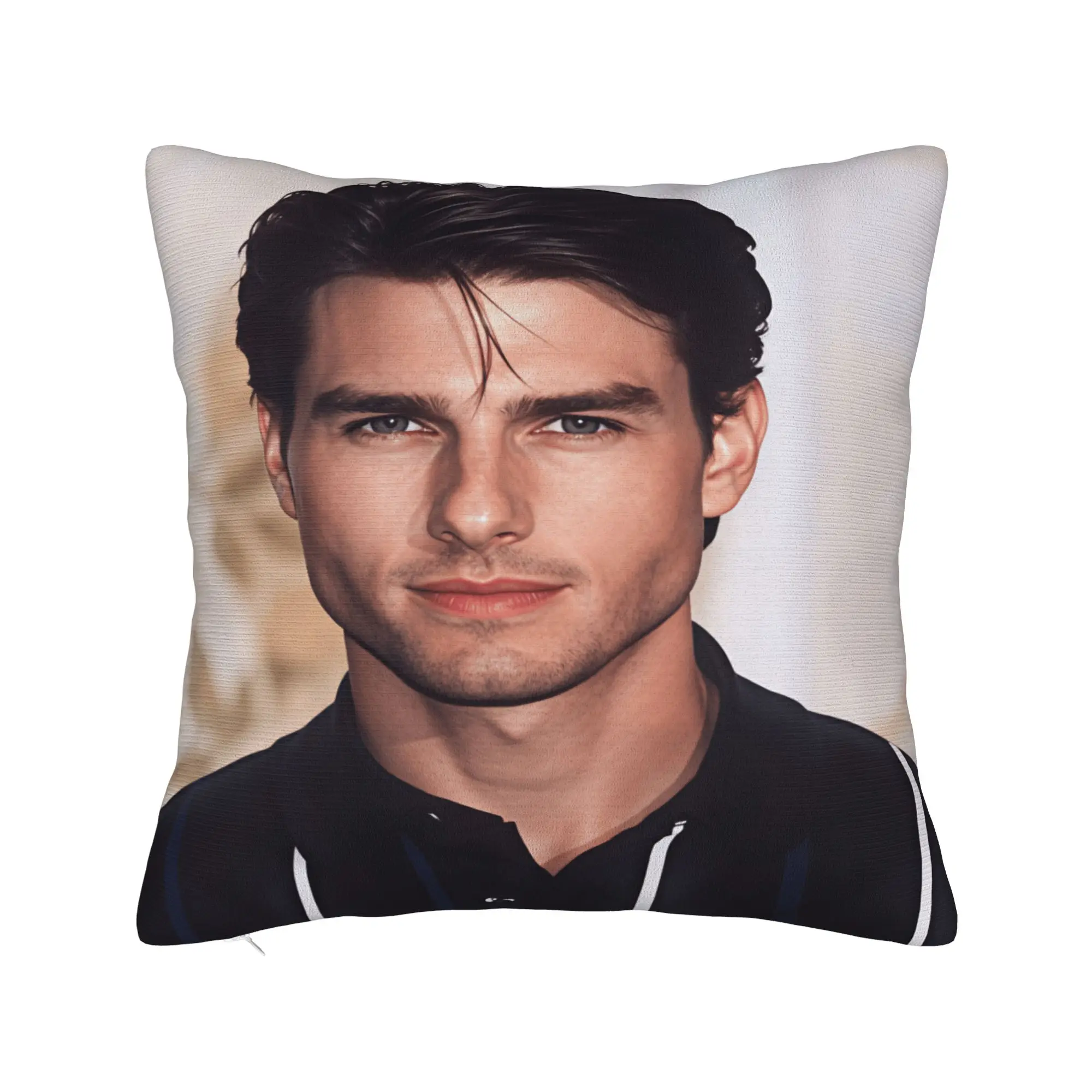Tom C-Cruises Actor Pillow Cover  Design Cushion Cover Fashion Pillow Case For Living Room Bed Chair