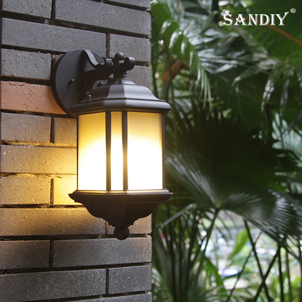 

Factory Wholesale European Outdoor Waterproof Wall Light Waterproof Balcony Light Outdoor Light Landscape Garden Light Aisle