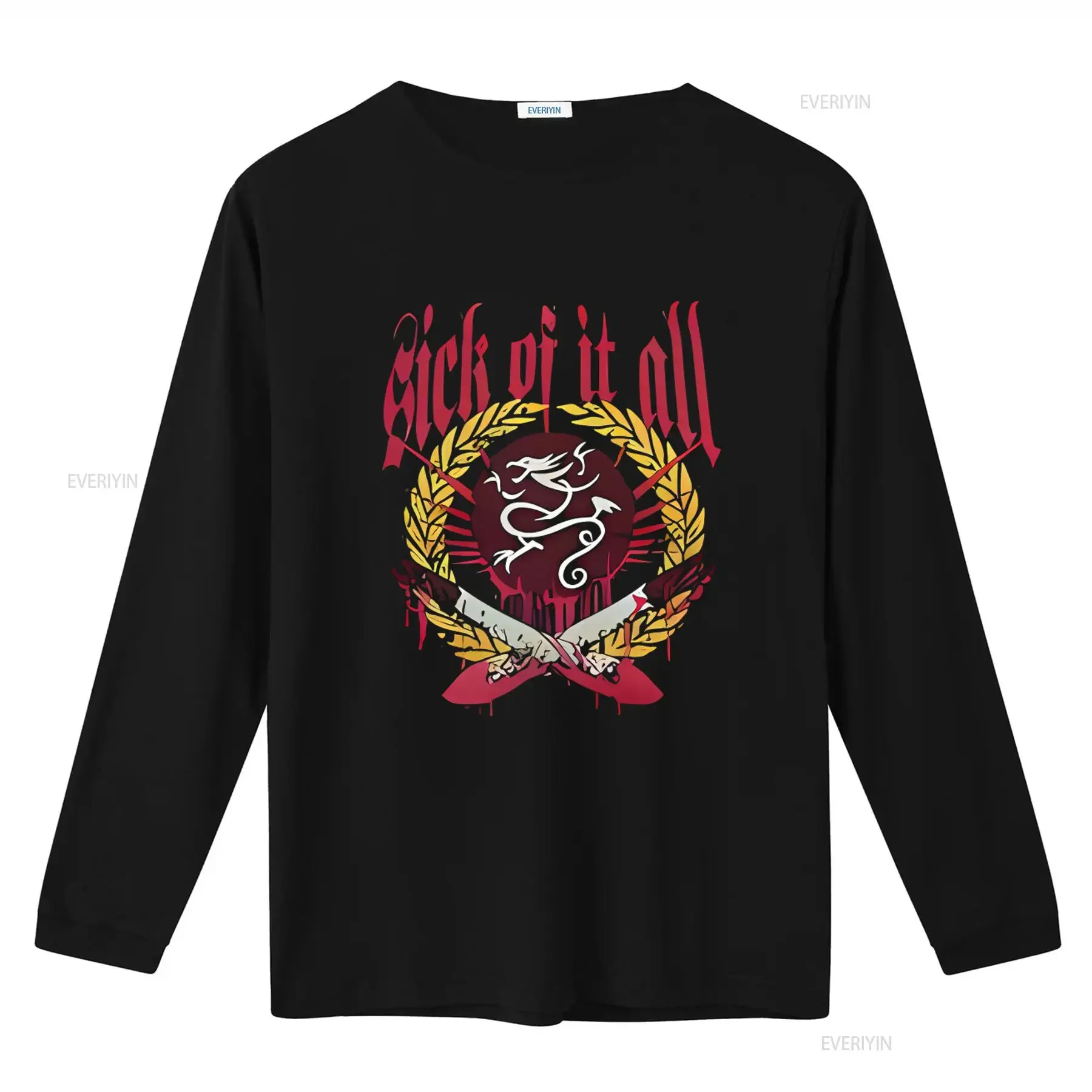 Vintage Y2K Early 2000s Sick Of It All T Shirt XL Excellent Condition Hardcore vintage Washed fashion homme Slightly Stretched