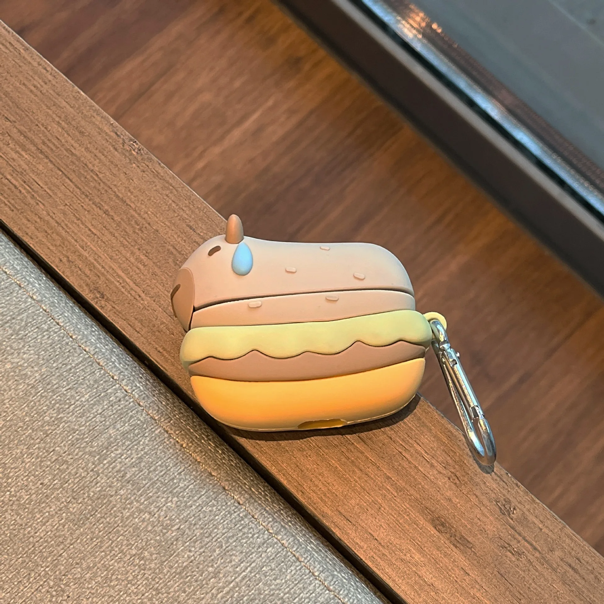 3D Cookies Silicone Soft Earphone Cover for AirPods Pro 2 1 2 3 kapibala Case for AirPods 3 otter Wireless Earphone Accessories