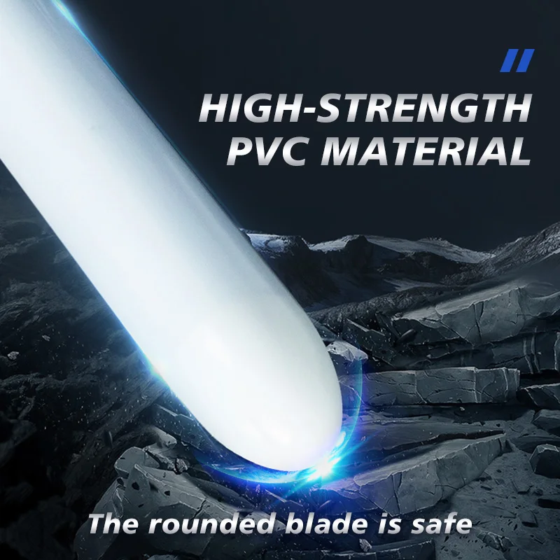 RGB Dueling Lightsaber، مقبض معدني، 15 لونًا، 4 أوضاع، 6 أصوات، قابلة لإعادة الشحن عبر USB - للأطفال والكبار