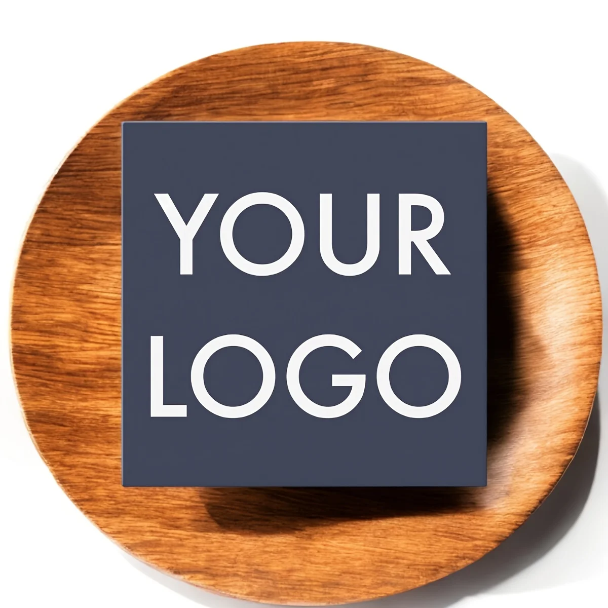 

200pcs Customizable Square Greeting Card for Upcoming Festivals - Personalized Thank You Note with Custom Message