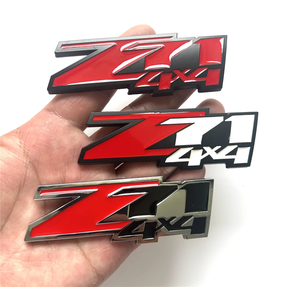 

3D Metal Logo Z71 4X4 Emblem Car Fender Badge Trunk Decal For Tahoe Colorado Cheyenne Silverado Z71 Sticker Accessories
