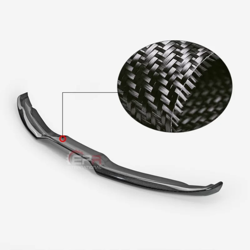 

Передняя губа из углеродного волокна в стиле DG1 для Mini Cooper 03-07 R53 (может подходит для DG FB, JCW FB), разделитель бампера из стекловолокна, часть под спойлером