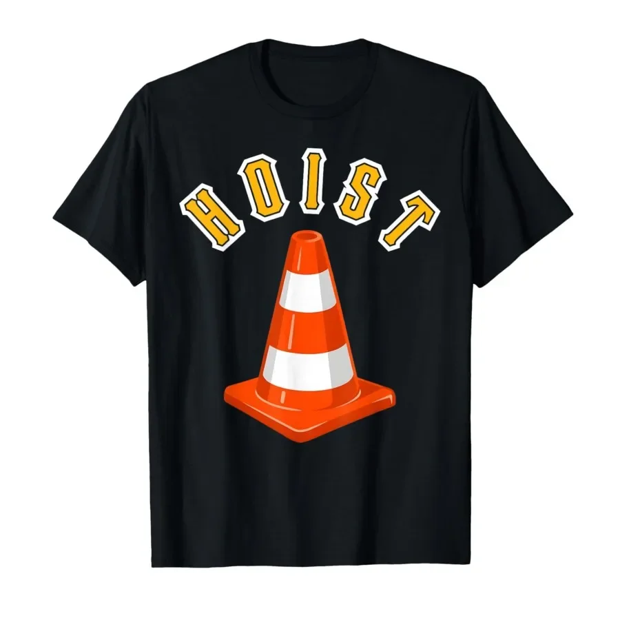

Hoist The Cone Funny Meme Baseball T-shirt For Men Women 100% Cotton T Shirts Short Sleeve Tops 0406-1