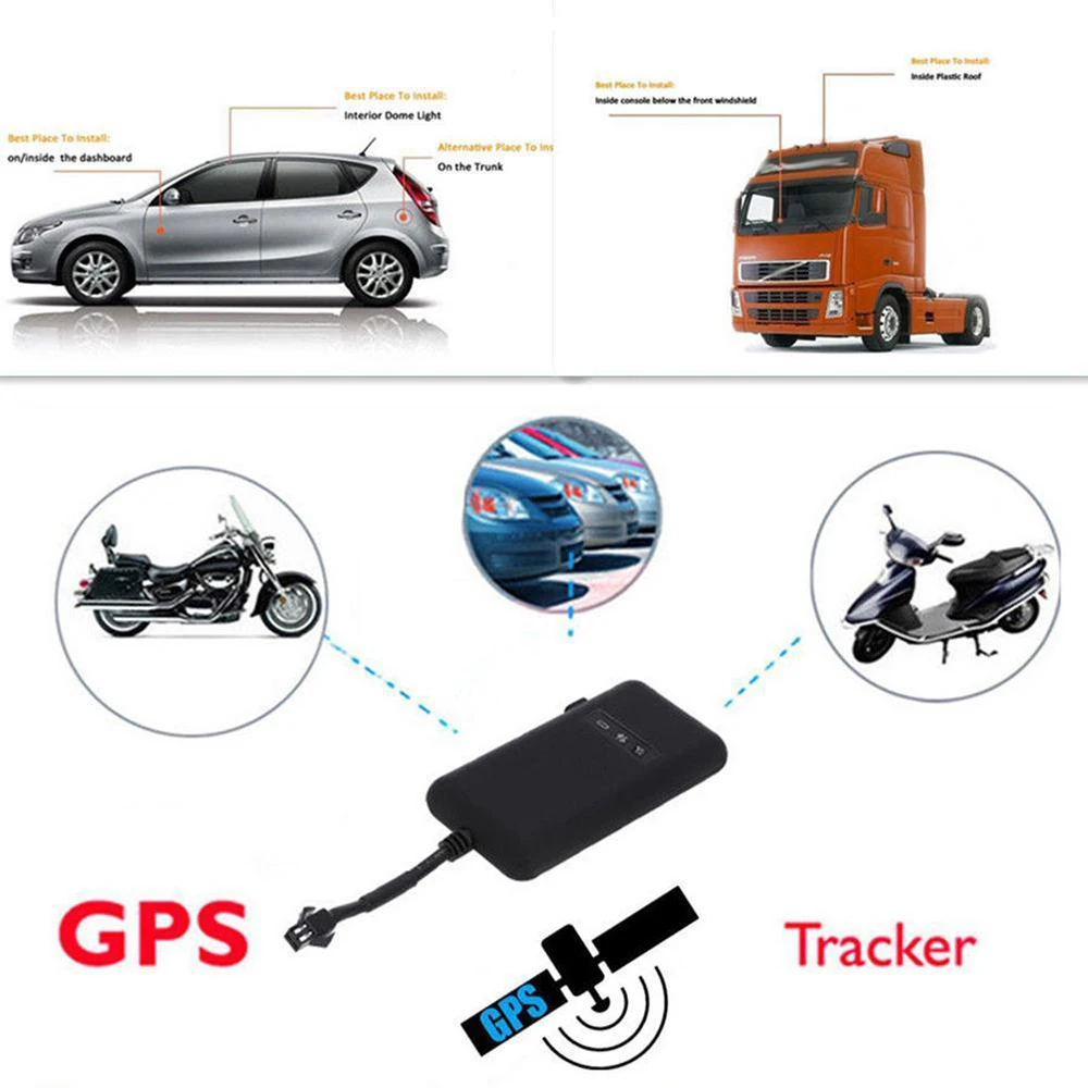 Car GPS Mini Tracker GT02D Guaranteed 100% Vehicle Car Motorcycle GPS Tracker Tracking Android IOS APP Positioner