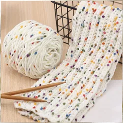 A3 50g/Roll Rainbow Beans Wool Yarn Cute Yarn Knitting Thread DIY Craft Scarf Sweater Knitted Yarn Sewing Accessories