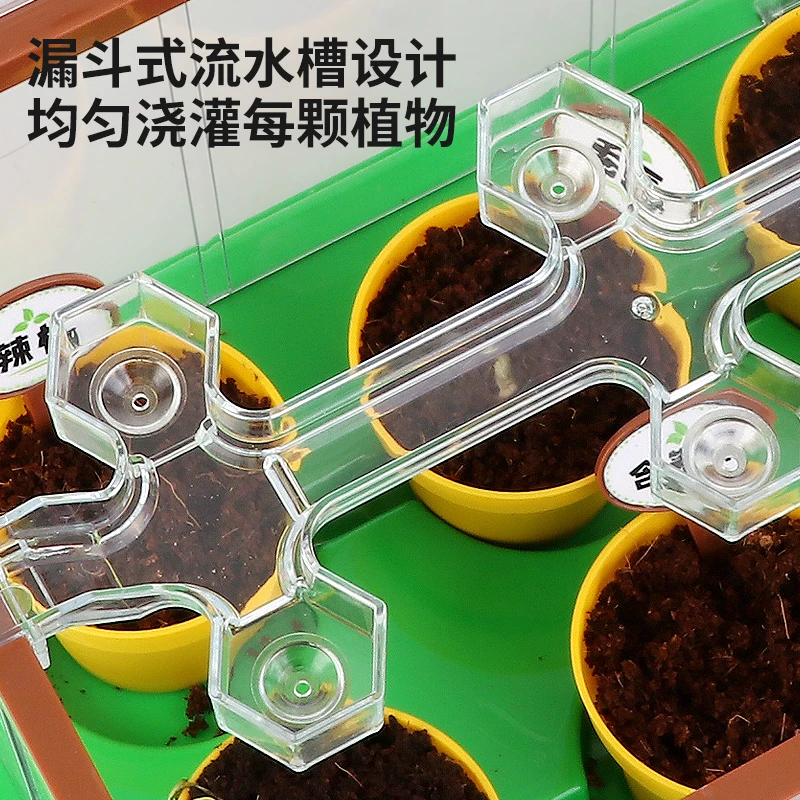 mini garden scientific plant greenhouse DIY STEM toy mini garden accessories educational toys best selling  Educational Toys