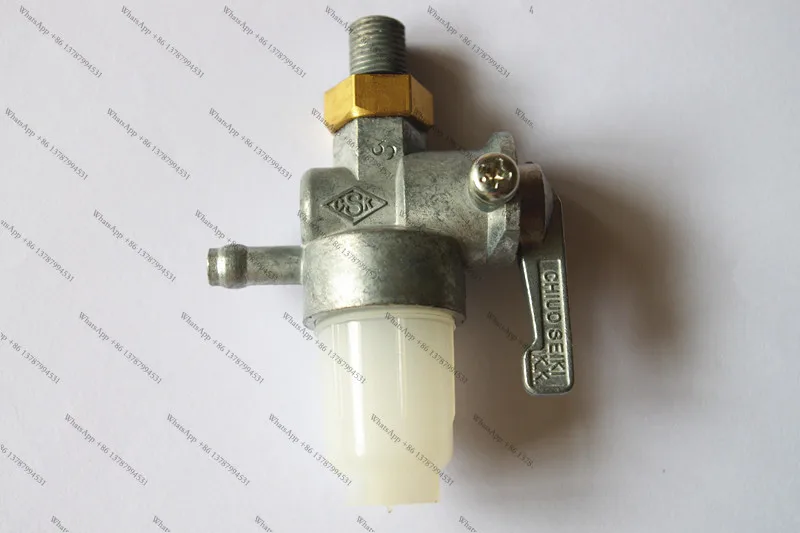 Válvula de combustible EH12 para motor EH12-2D EH12-2B de 4.0HP, apisonadora, grifo de combustible, pico de combustible