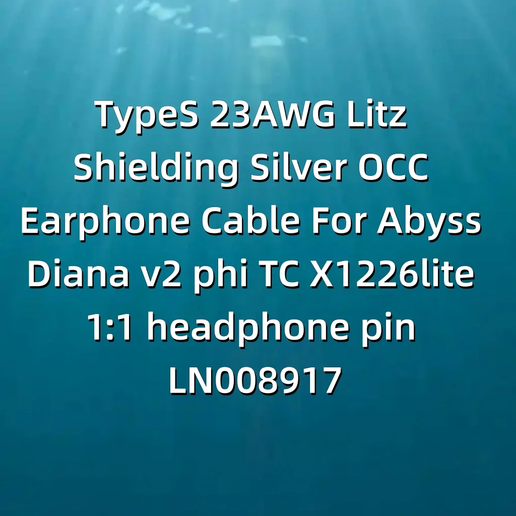 Types 23AWG Litz Sh…