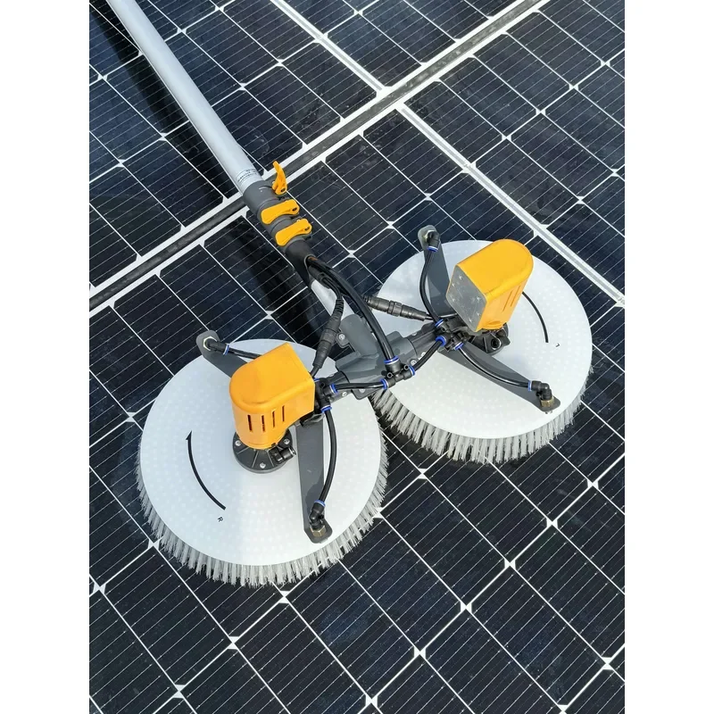 Double Head Window Glass Cleaning Brush Outdoor Water Scrubber Tool for Solar Panel Washing Kit Home Car Windshield Wiper