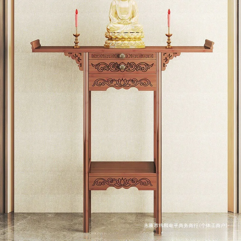 Cz new chinoiseriefor home ancestral hall offering table guanyin god offering cabinet placing god of wealth  for all gods