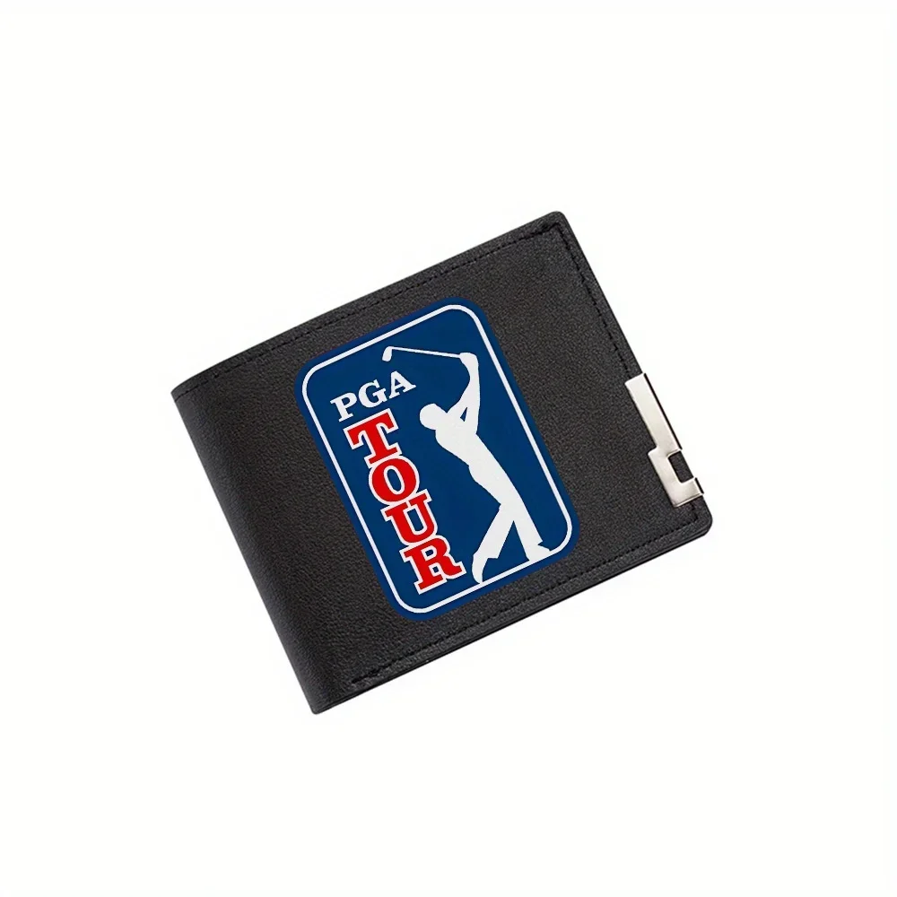 

Гольф-качели с логотипом, дизайн PGA, мужской кошелек с принтом, простой современный стильный деловой рождественский любовник отца и бойфренда