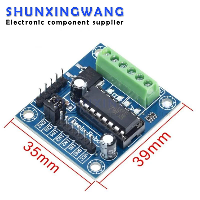 1pcs Mini 4 Channel Motor Drive Driver Shield L293 L293D Expansion Board Module